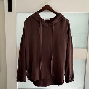 Bella Dahl Women's Hoodie Blouse.  Size S.